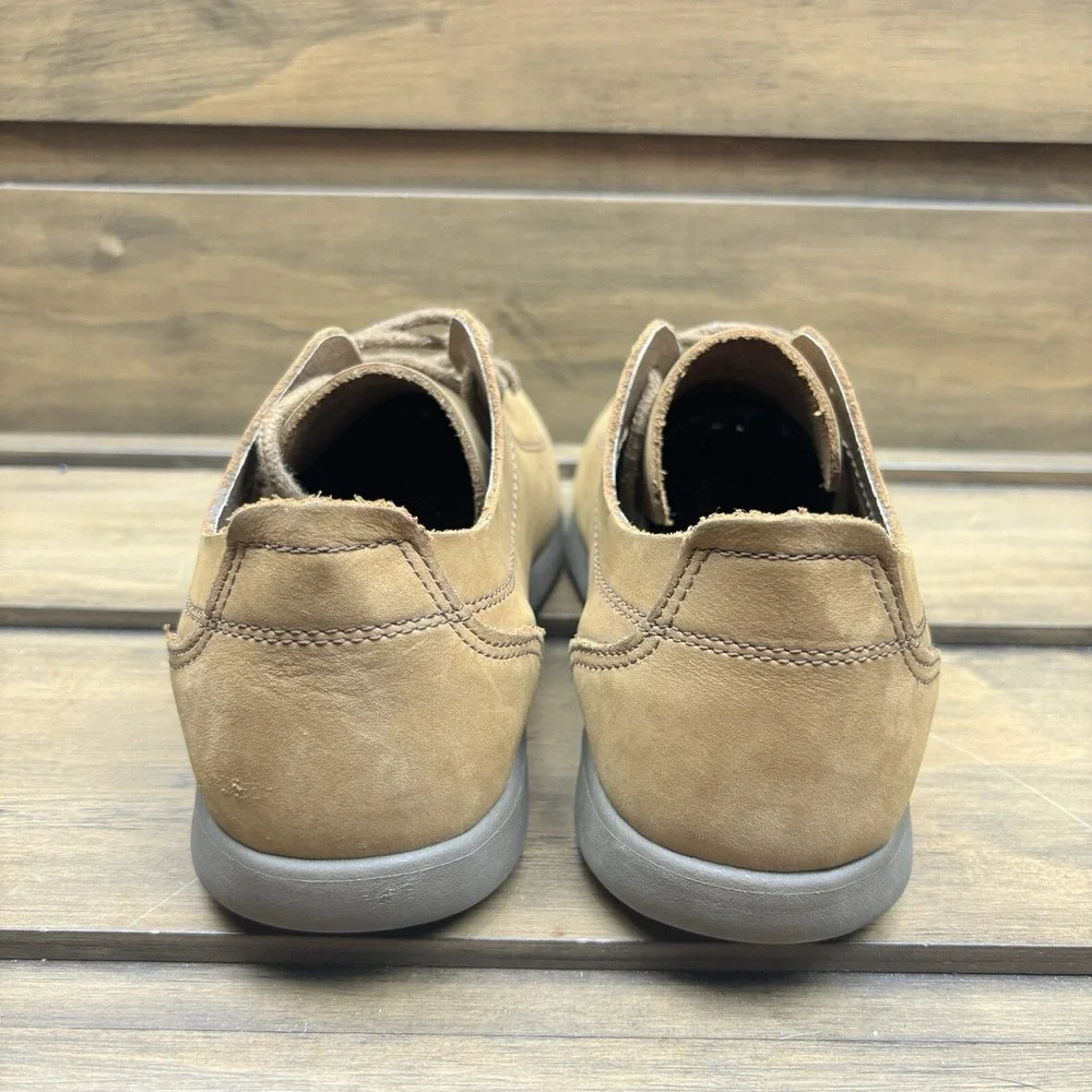 CROCS Shoes Suede‎ Oxford Lace Up Tan Casual Walking Mens Sz 7